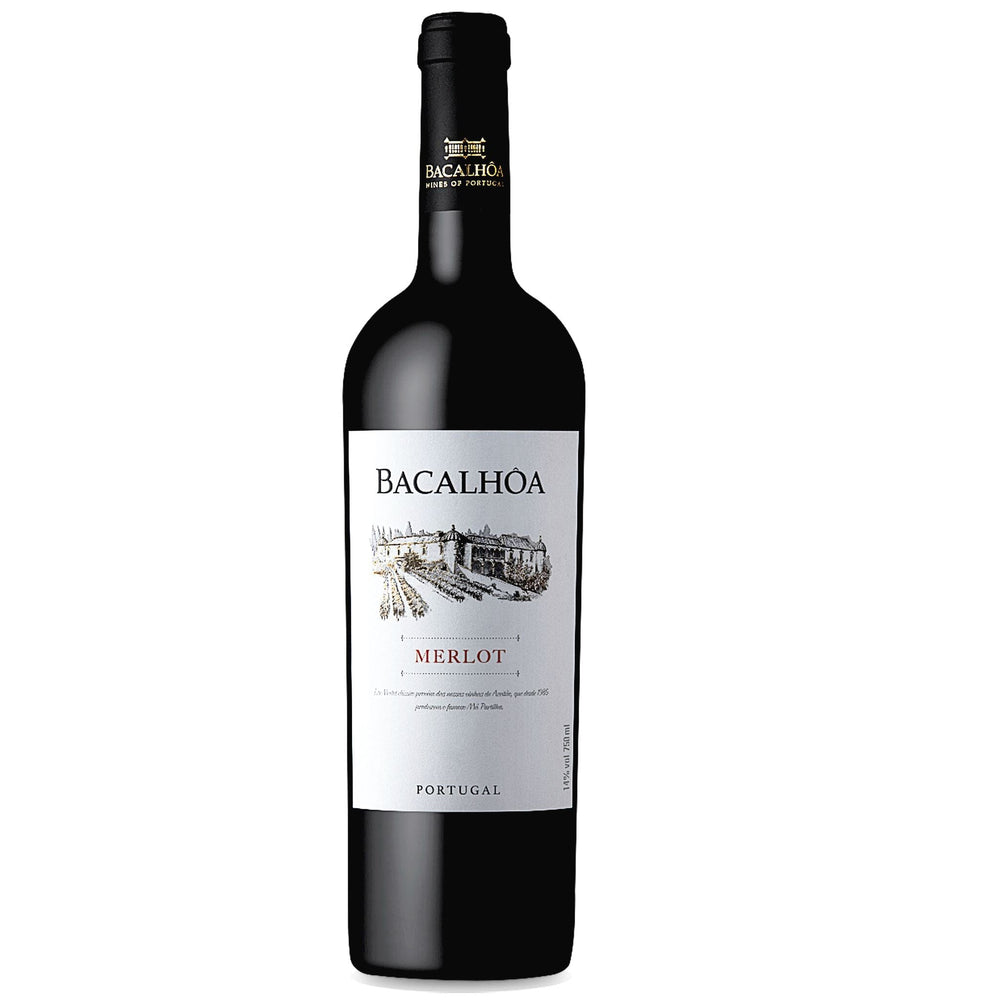 Case 12x Red BACALHOA | Merlot | 2018 | Setubal - Vivino Rating 4.0