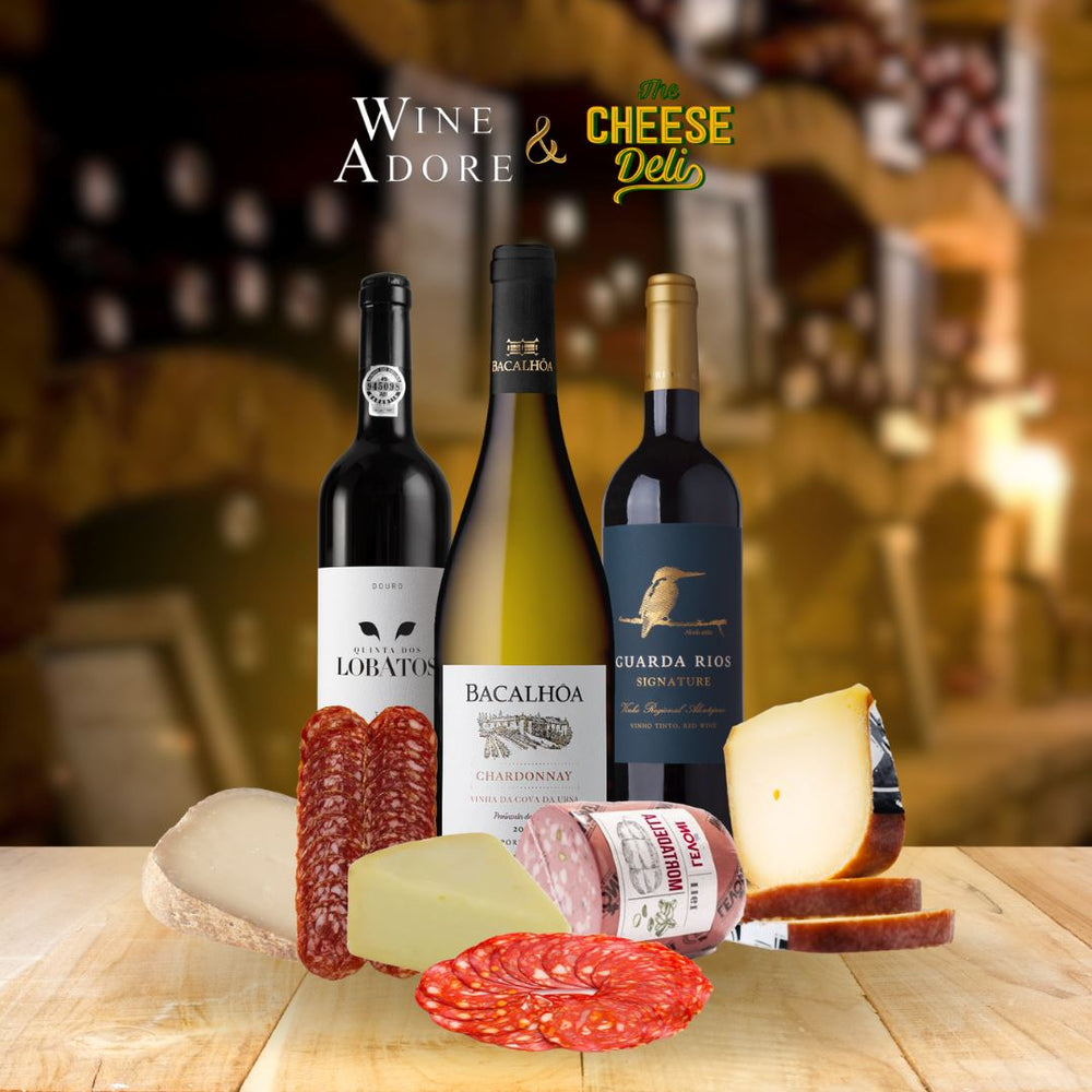 
                  
                    Wine and Cheese Bundle - Wine Adore x The Cheese Deli
                  
                