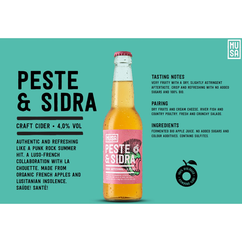 
                  
                    4x Peste & Sidra - Craft Cider 4%Vol
                  
                