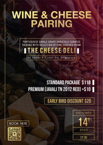 Cheese and Cheers! A Fun and Educative Wine & Cheese Pairing at The Cheese Deli 14th October 2023