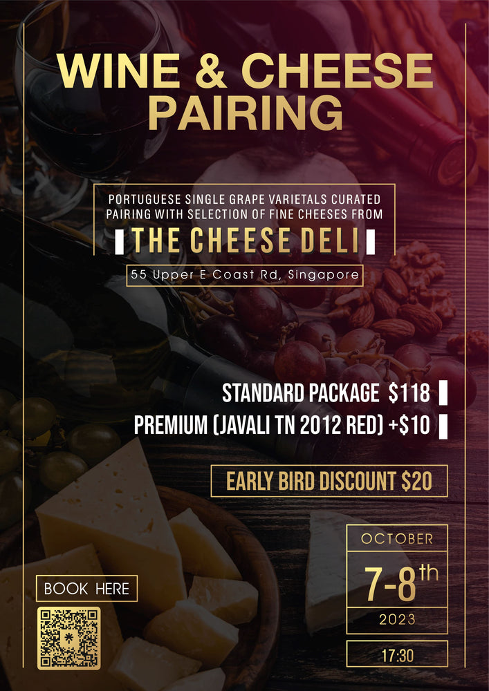 Cheese and Cheers! A Fun and Educative Wine & Cheese Pairing at The Cheese Deli 8 October 2023