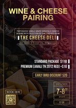 Cheese and Cheers! A Fun and Educative Wine & Cheese Pairing at The Cheese Deli 8 October 2023